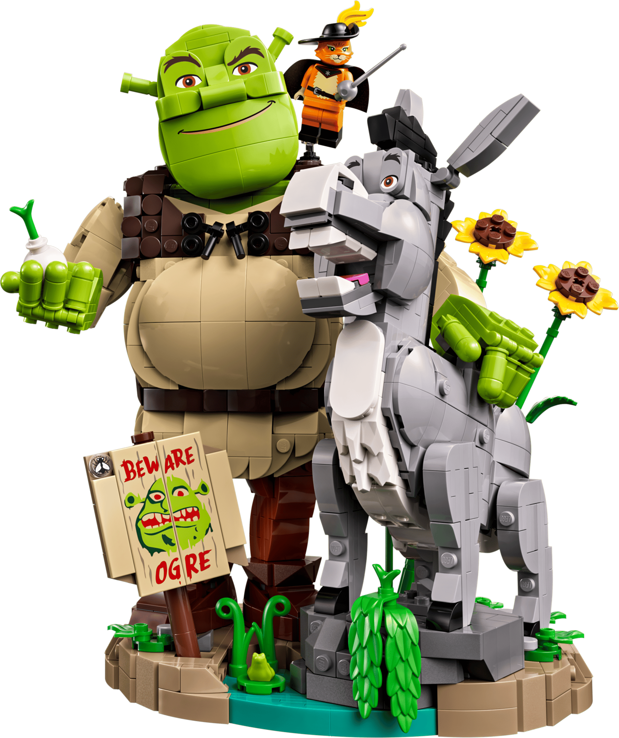 #72423 Shrek, Donkey & Puss in Boots