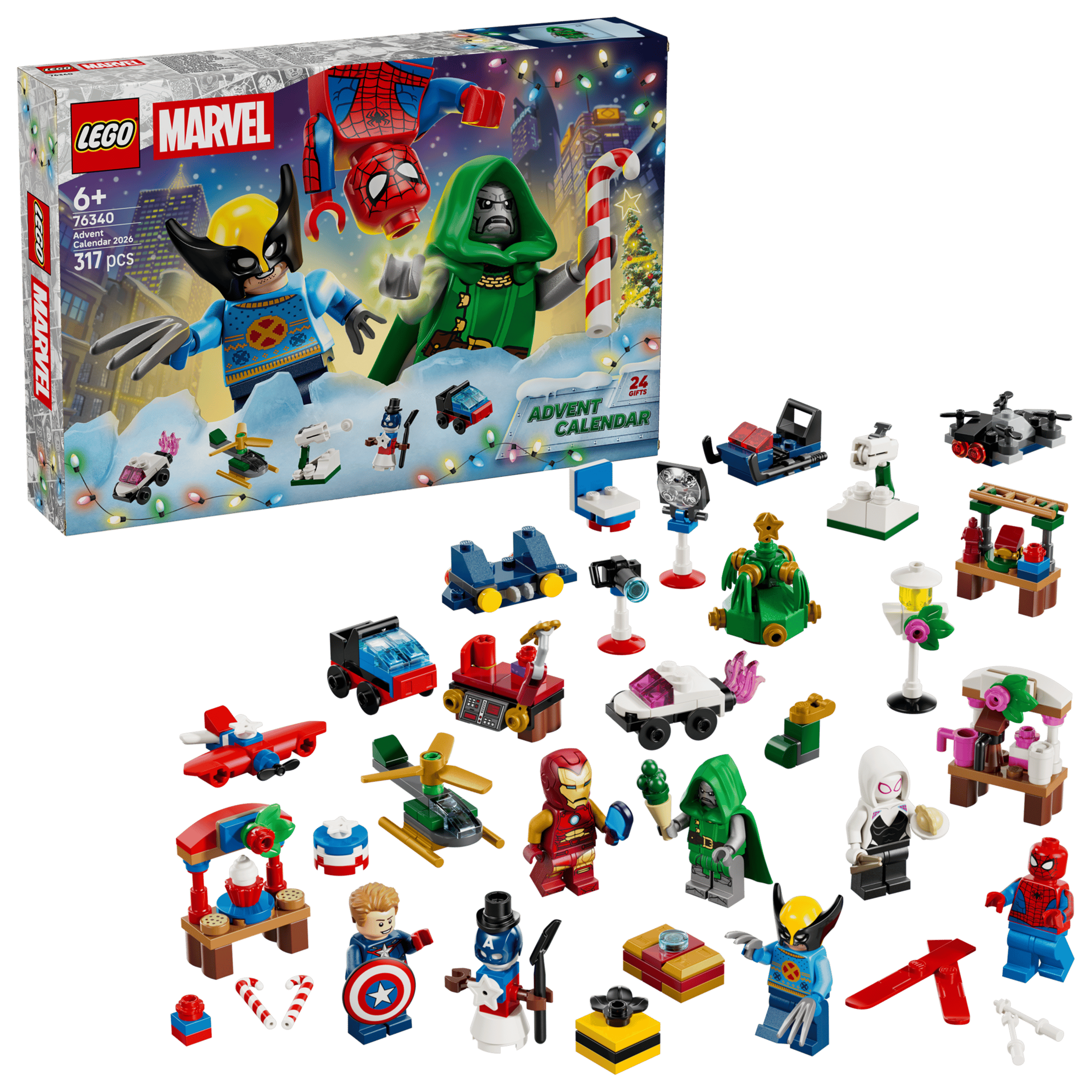 lego marvel advrent calendar 2026