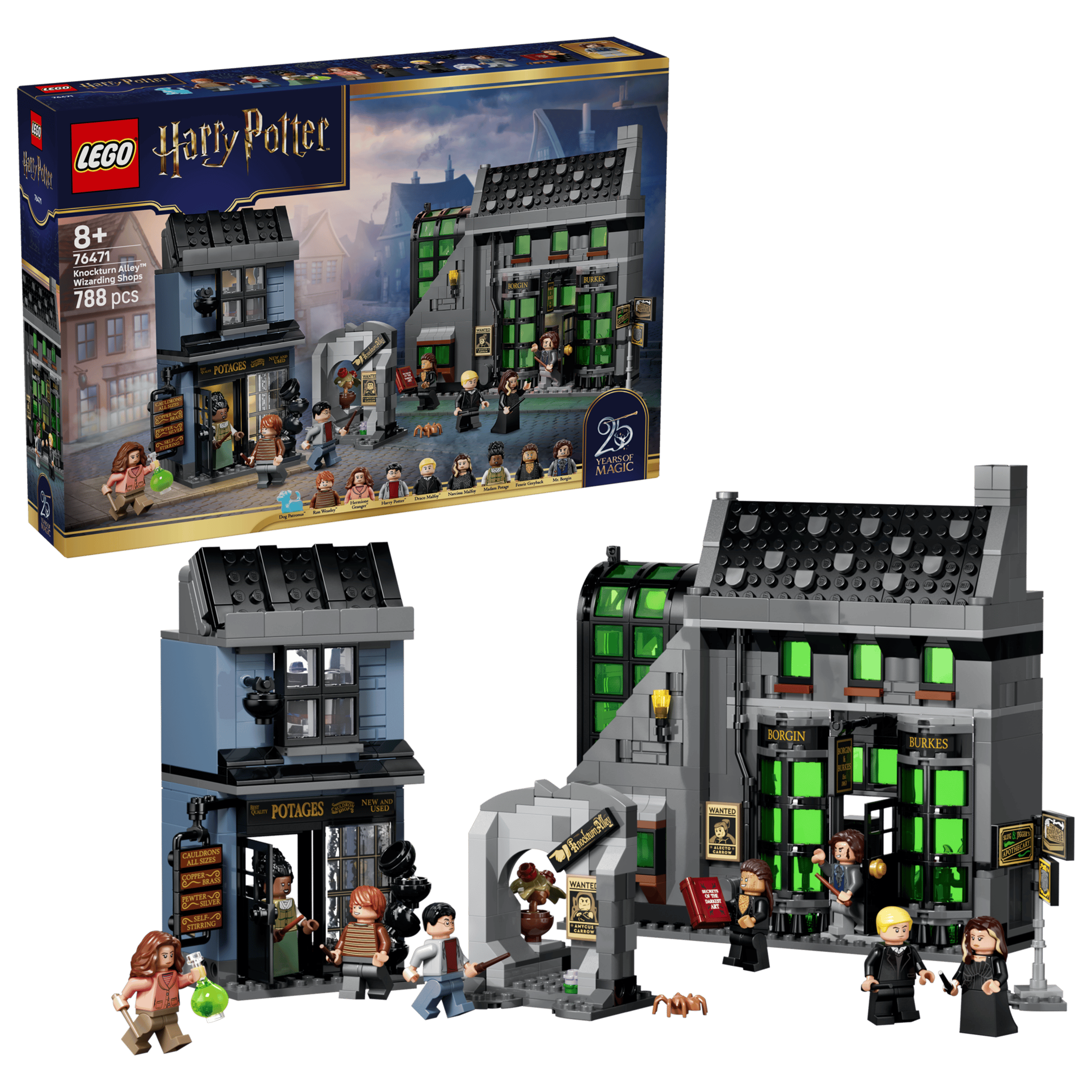 #76471 Knockturn Alley Wizarding Shops