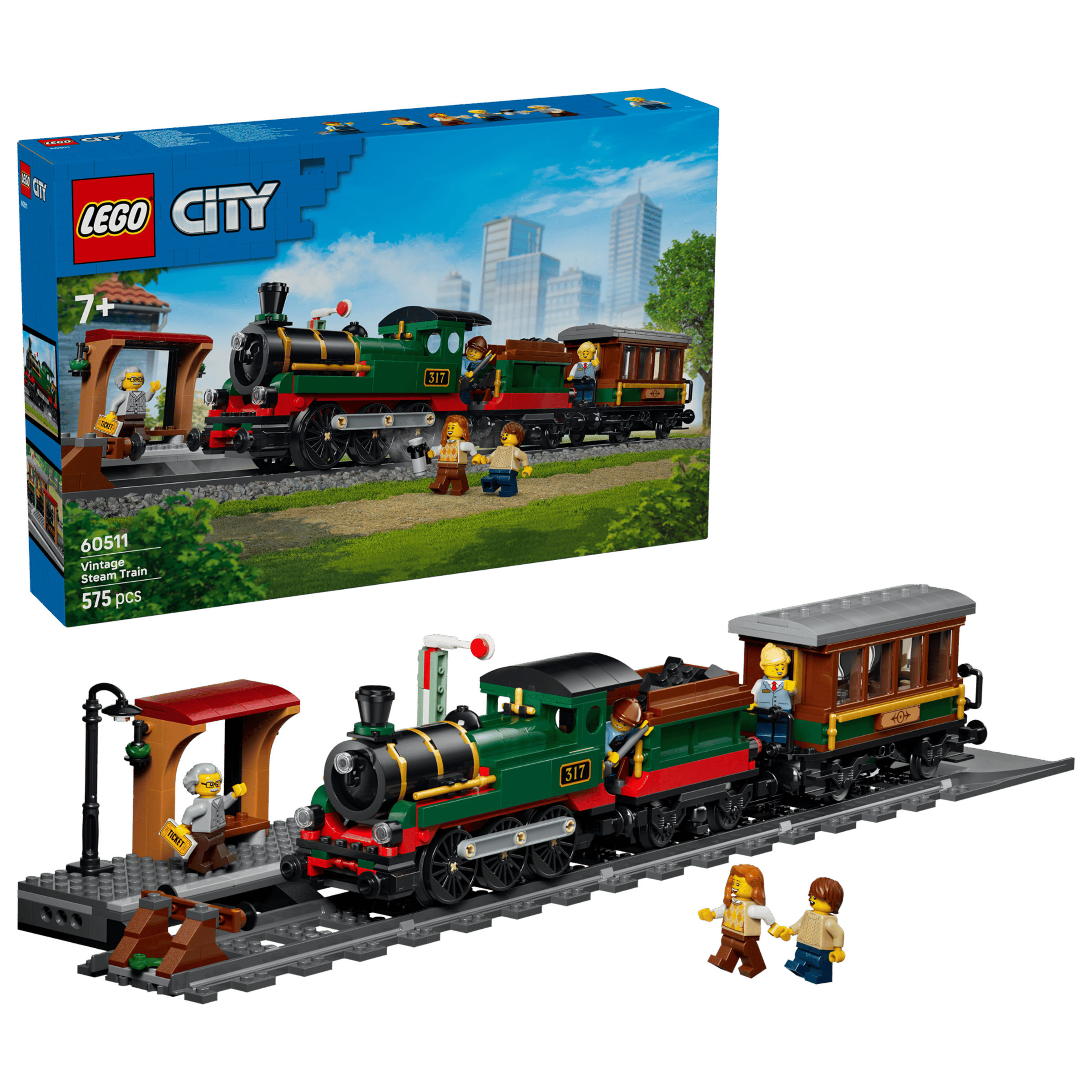 #60511 Vintage Steam Train