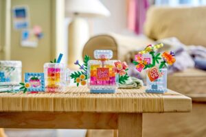 #31383 Floral Perfume Bottle
