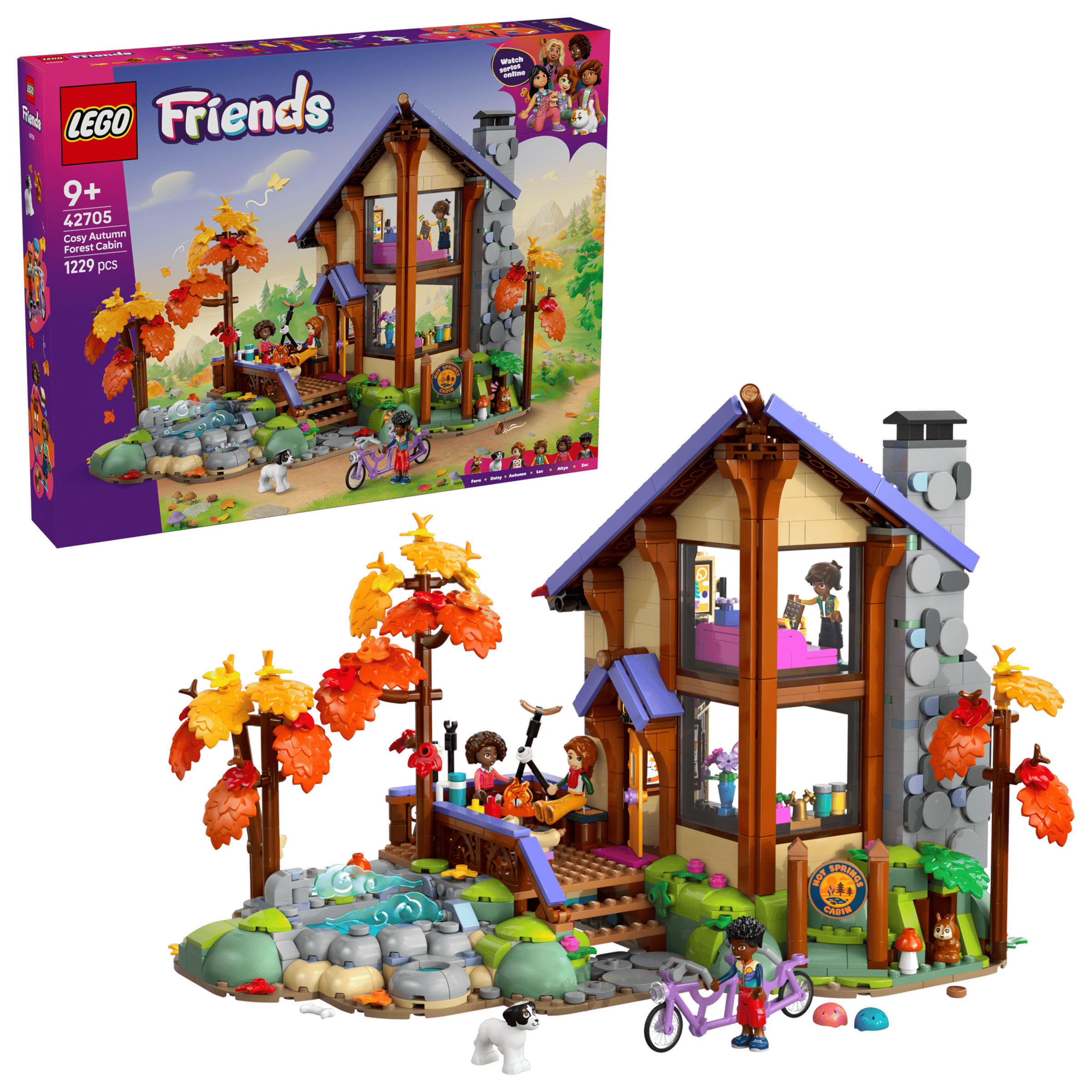 #42705 Cosy Autumn Forest Cabin