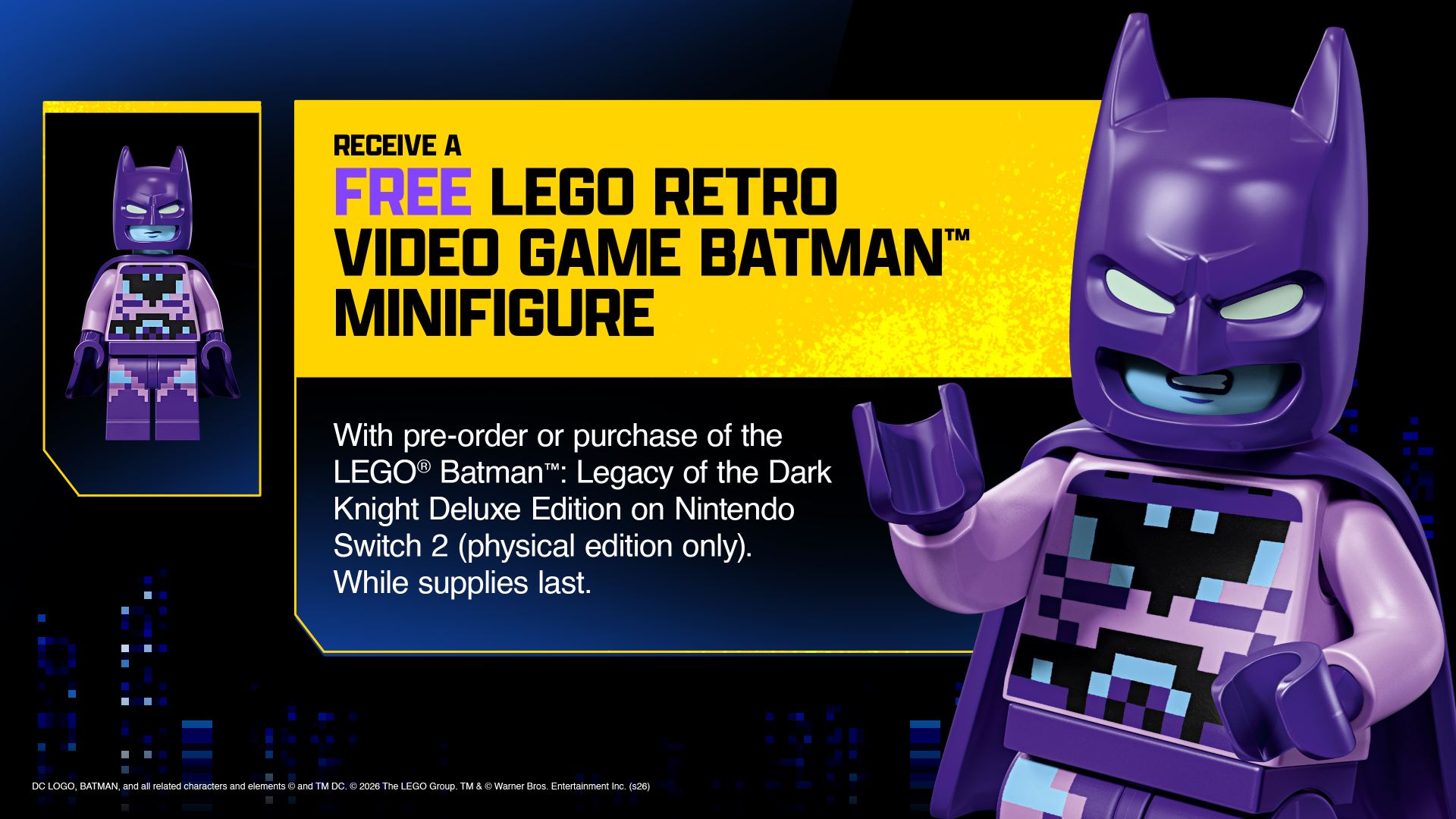 LEGO Batman: Legacy of the Dark Knight switch 2