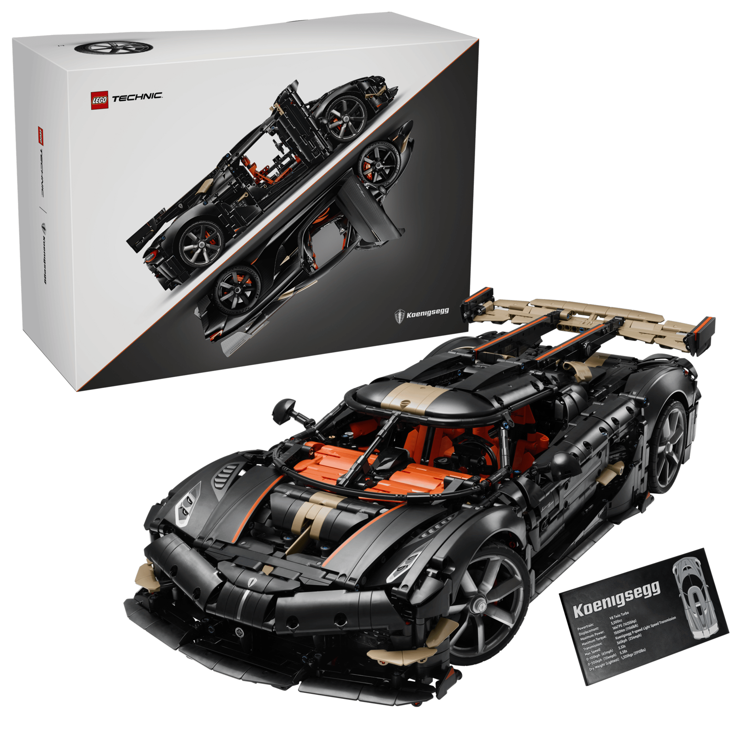 #42232 Koenigsegg Sadair's Spea