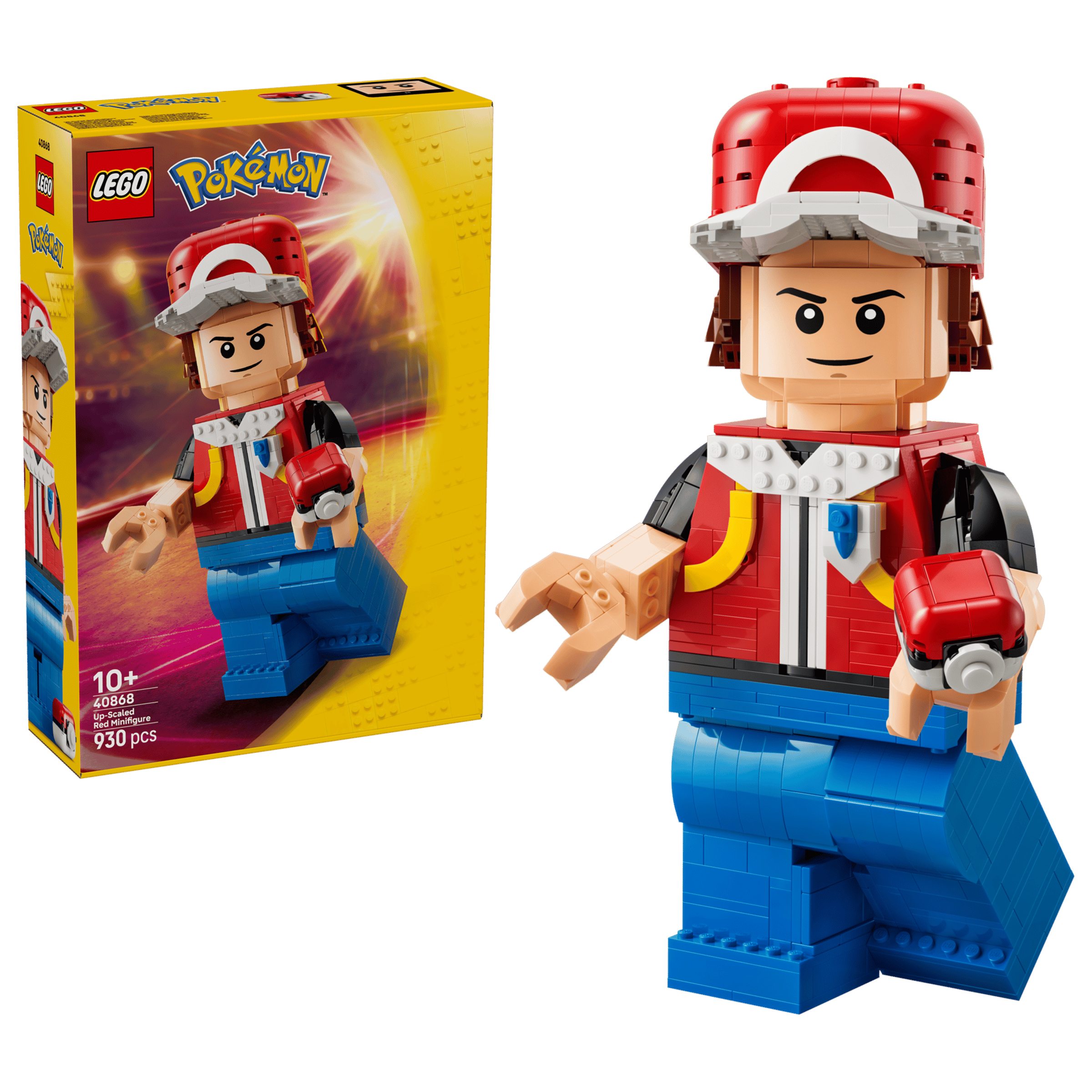 #40868 Up-Scaled Red Minifigure