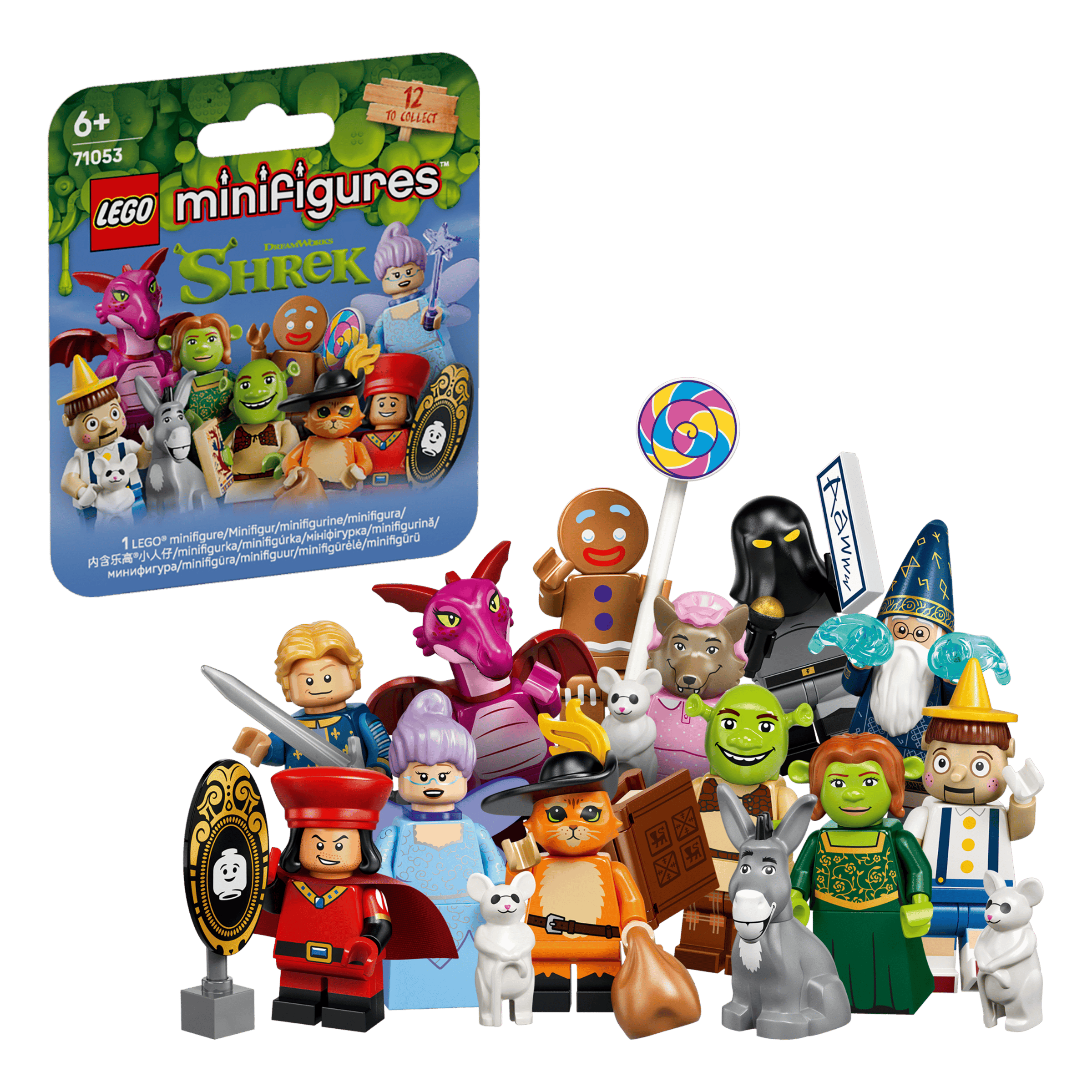 #71053 Collectible Minifigures Shrek