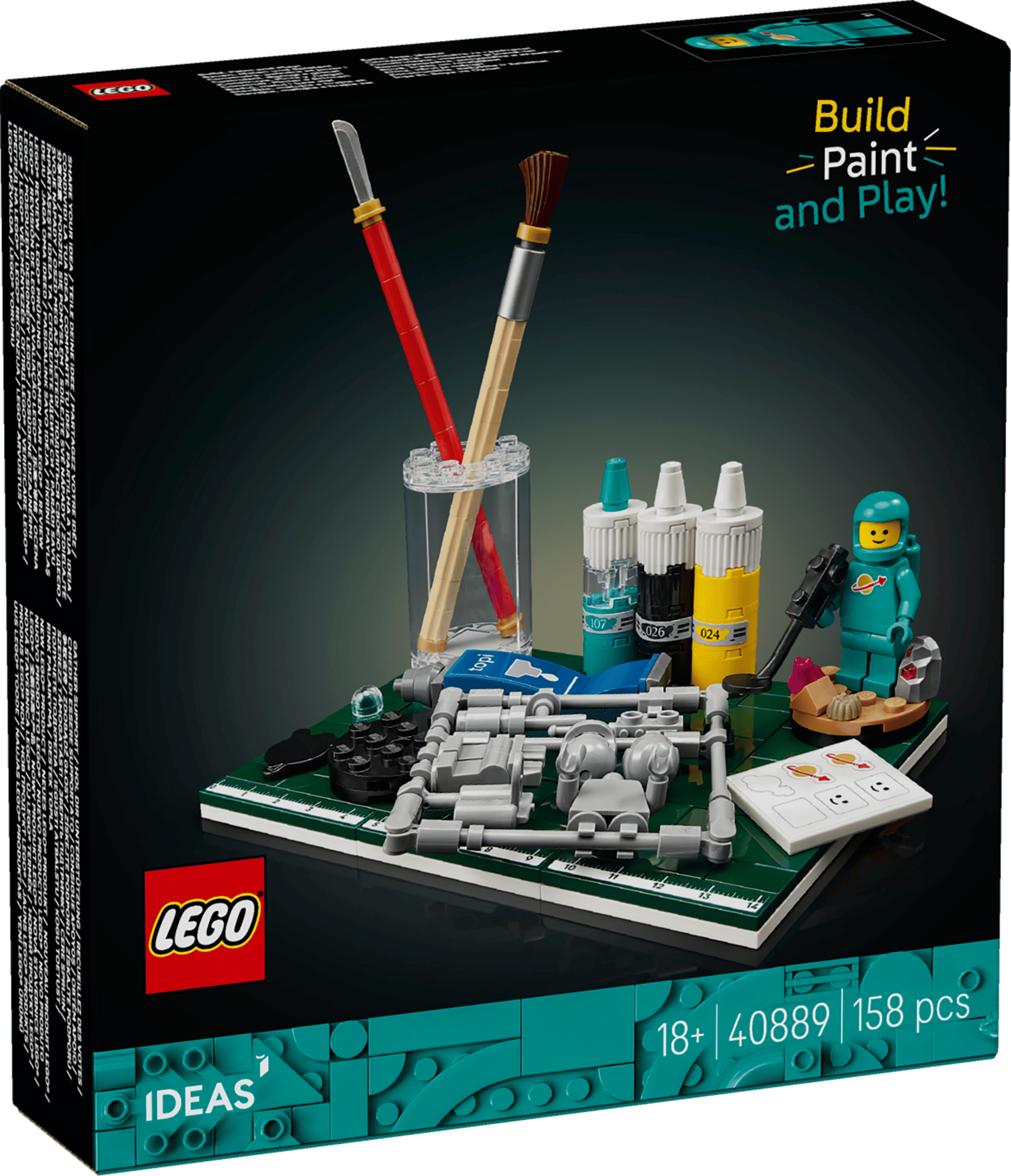 #40889 Build, Paint and Play